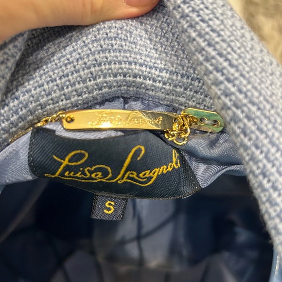 Luisa Spagnoli wool knit jacket. Size small - Picture 4 of 4